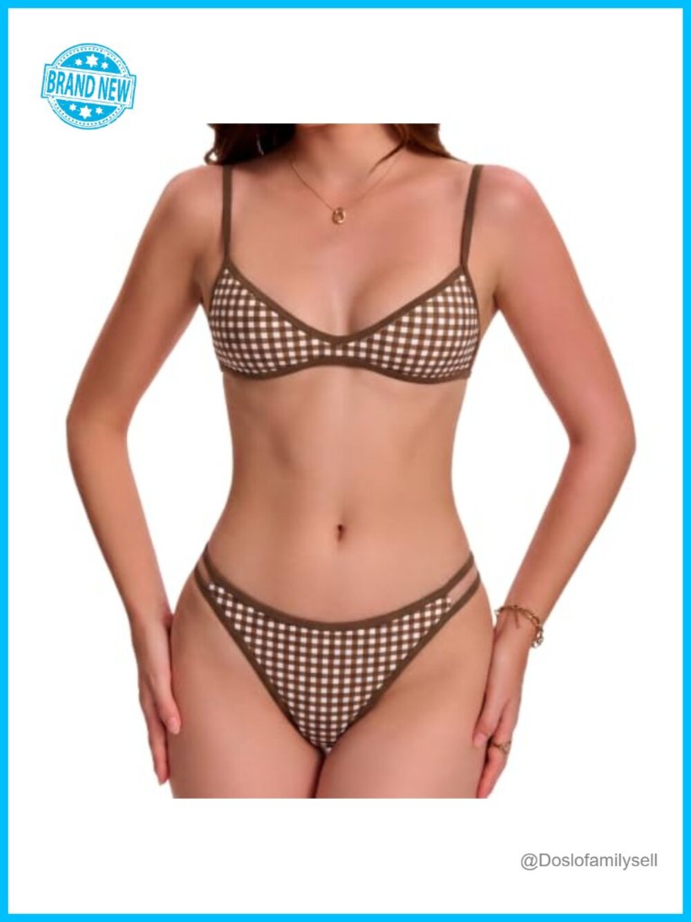 High Cut Cheeky Bikini Set String Swimsuit Micro Bathing Suit